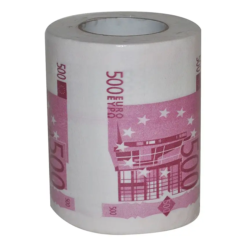 Toalettpapper 500 Euro
