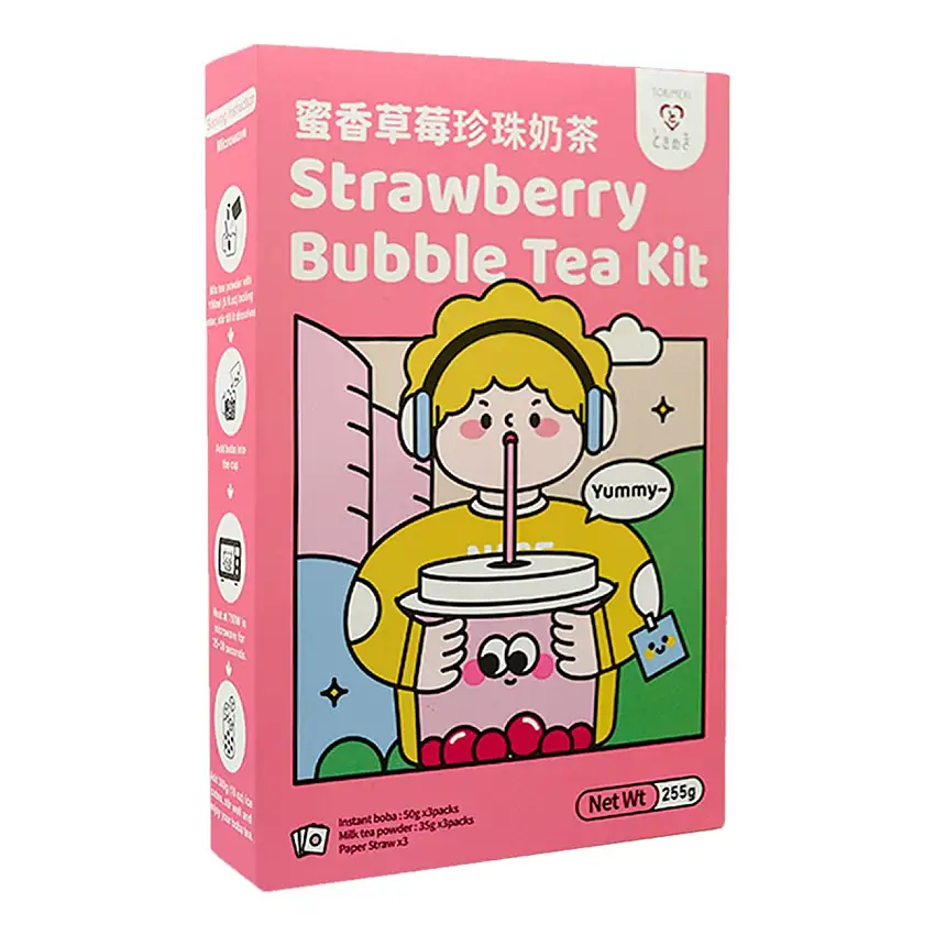 Tokimeki Bubble Tea Kit Strawberry