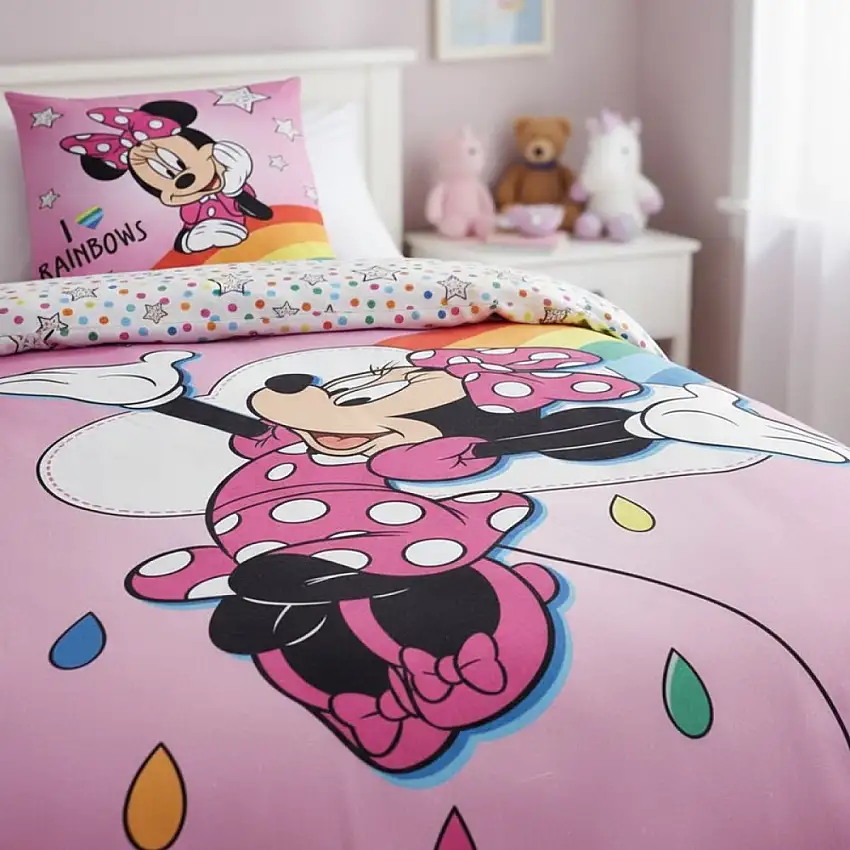 Minnie Mouse® Regnbåge Sängkläder