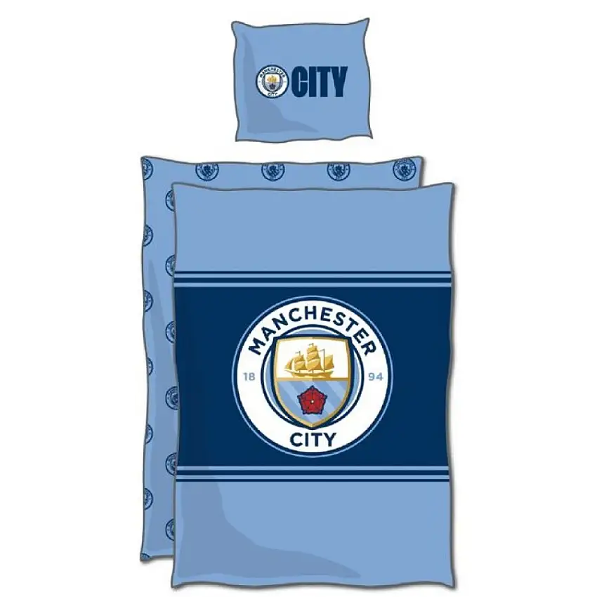 Manchester City® Logo Sängkläder