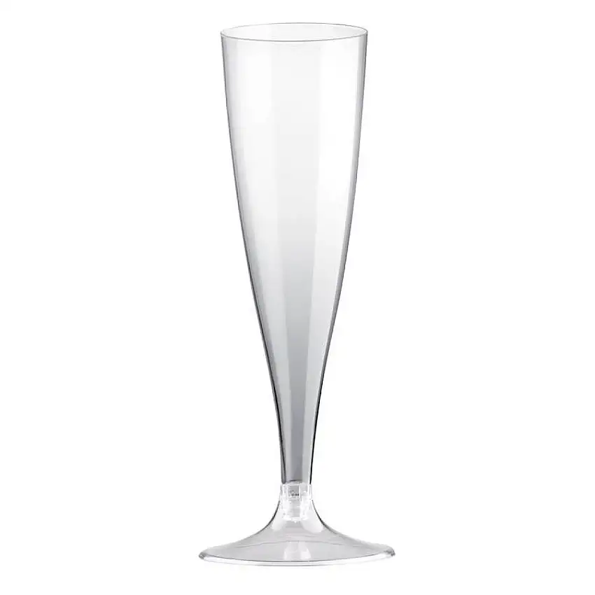 Tunna Champagneglas Genomskinliga
