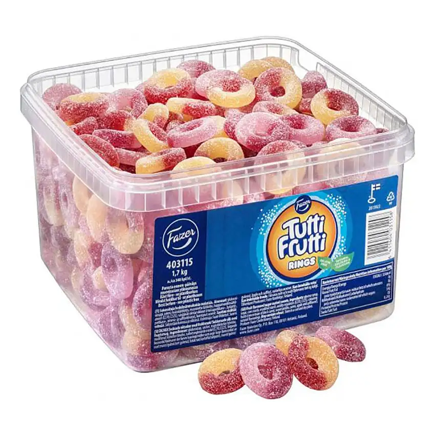Tutti-Frutti Ringar Storpack