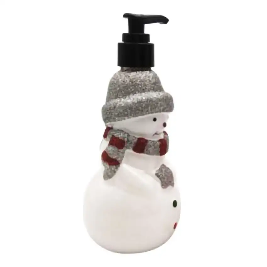 Tvålpump Snögubbe