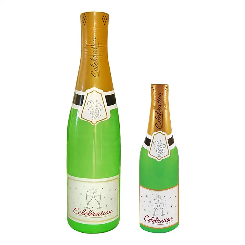 Uppblåsbar Champagneflaska