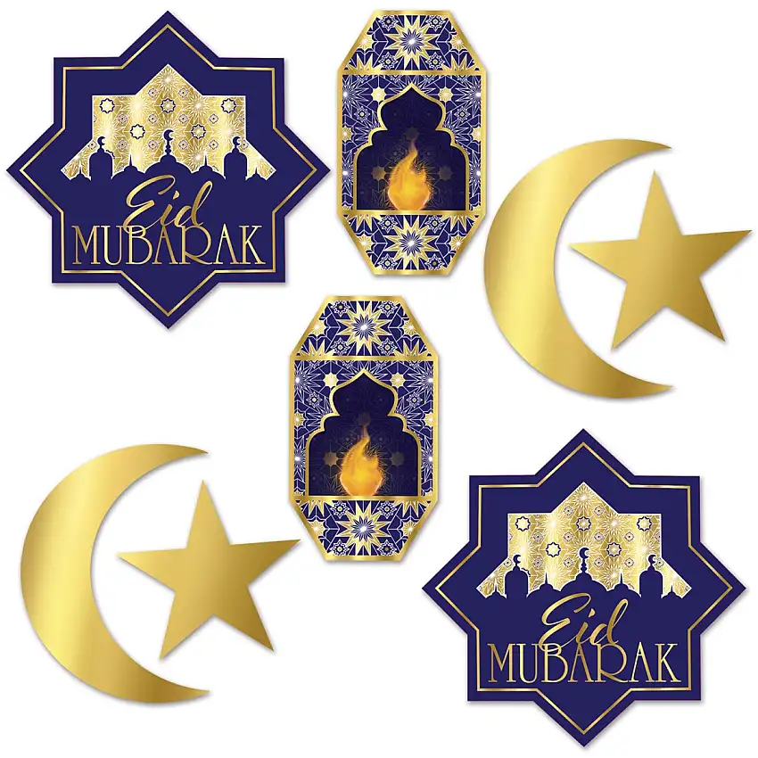 Utskärningar Eid Mubarak