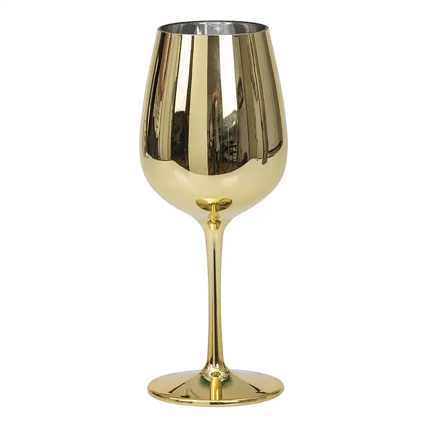 Vinglas Guld Metallic