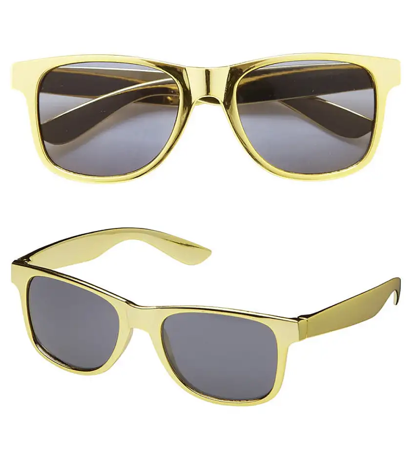 Wayfarer Solglasögon Guld