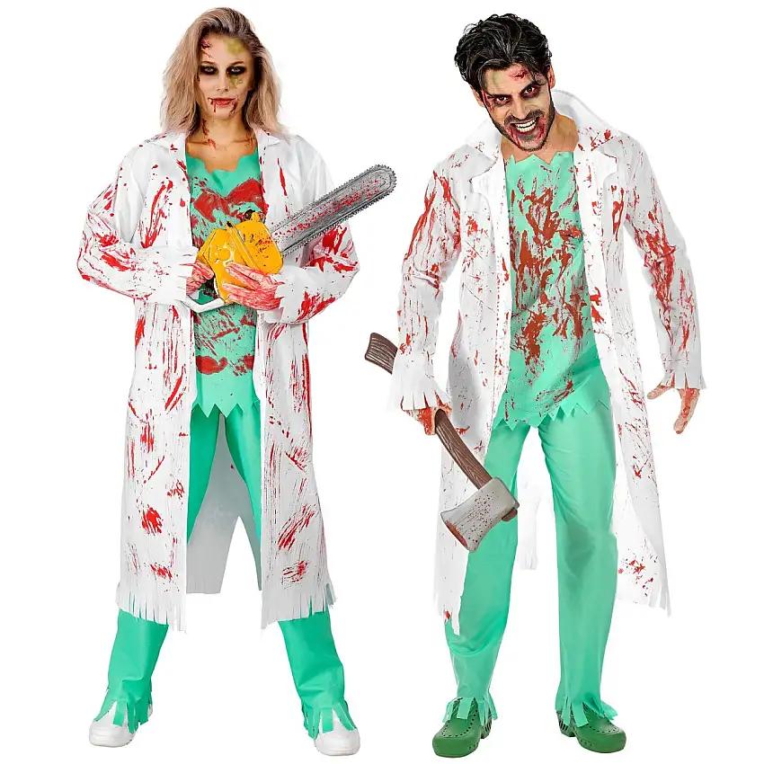 Zombieläkare Maskeraddräkt