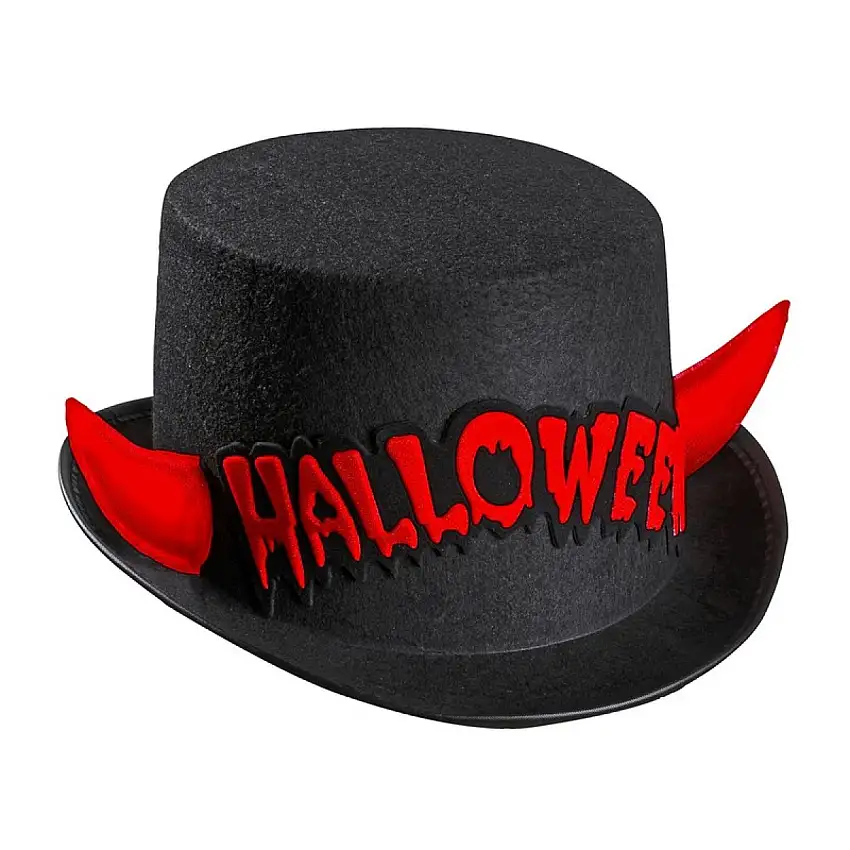 Djävul Halloween Hög Hatt