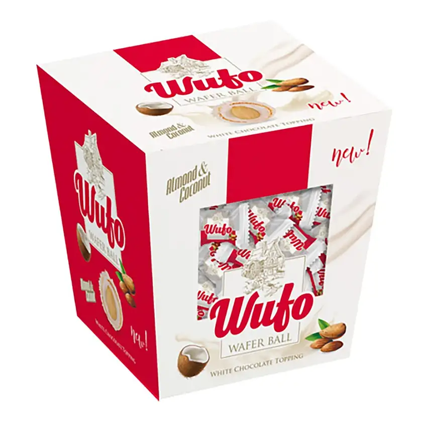 Wufo Wafer Ball Cream Almond