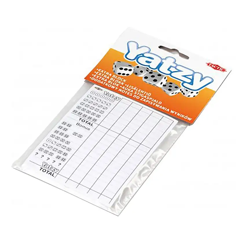 Yatzy Extrablock