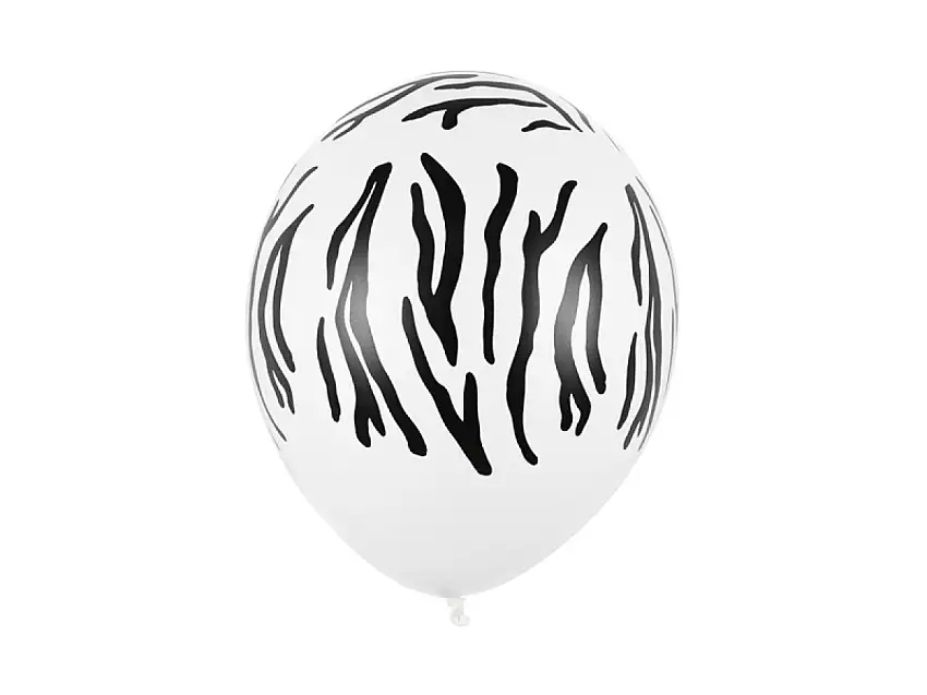 Zebra Ballonger Pastellvita