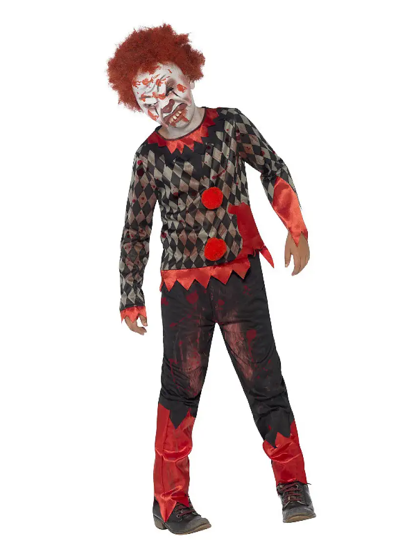 Zombieclown Barndräkt