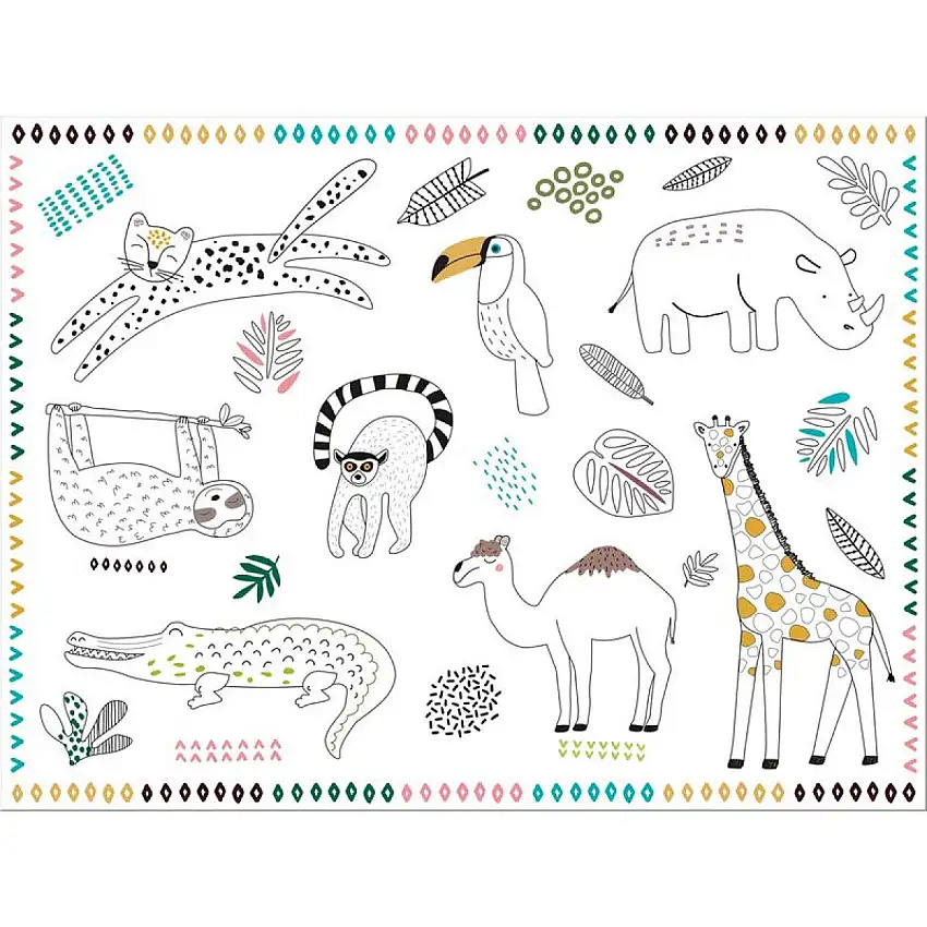 Zoo Party Bordstabletter